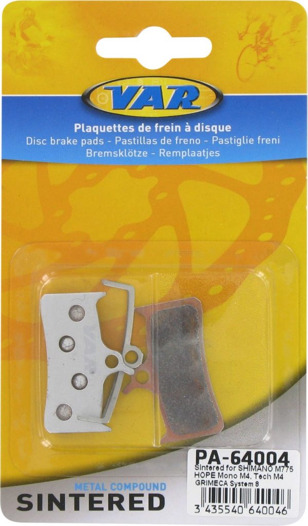 PA-64004 <br/> Sintered remblokjes voor HOPE remsystemen - Afbeelding 2