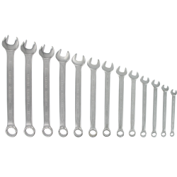 Ring- + steeksleutel set - DV-55500-06/18 - VAR | 13-delig -  6 t/m 18 mm