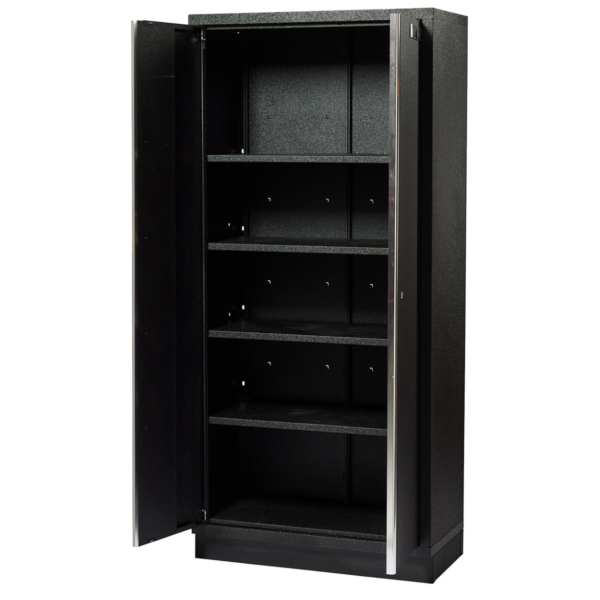 VAR - Hoge wandkast - 2-deurs - zwart - RAL 9005 - MO-52611 - Afbeelding 2