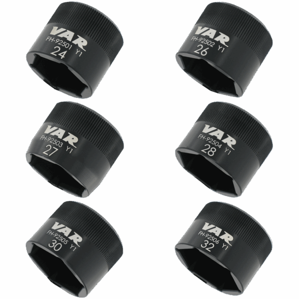 VAR - Voorvork topkappen gereedschap - FH-92500 | 6-delig set